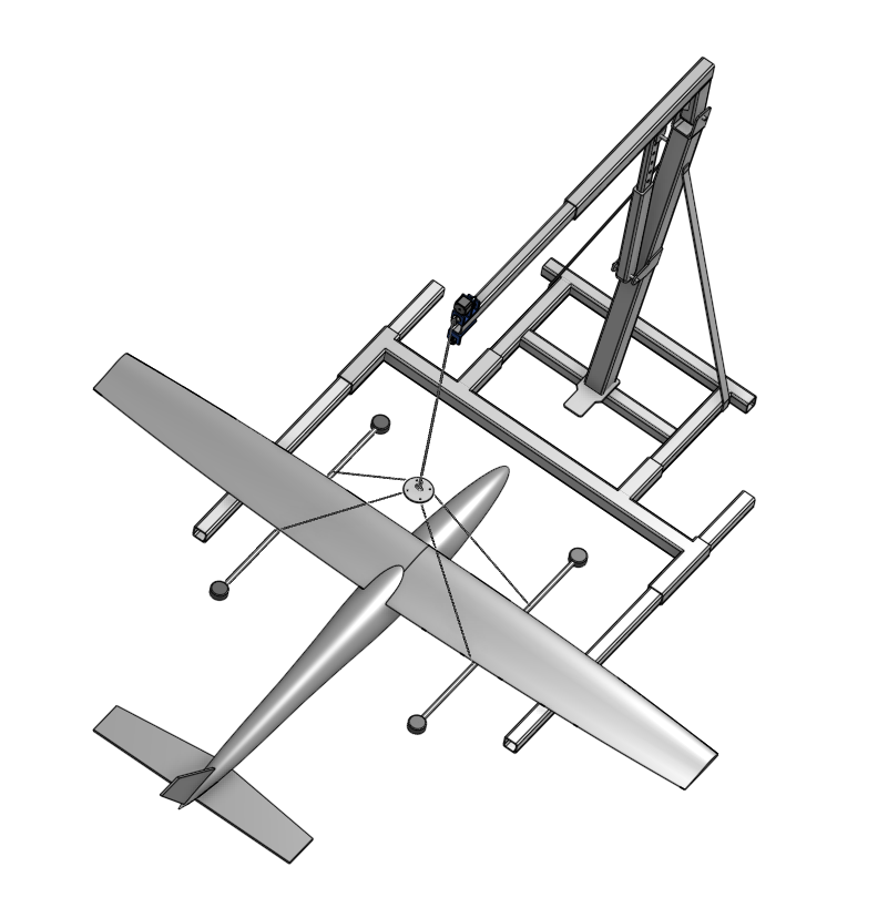 Drop test bench