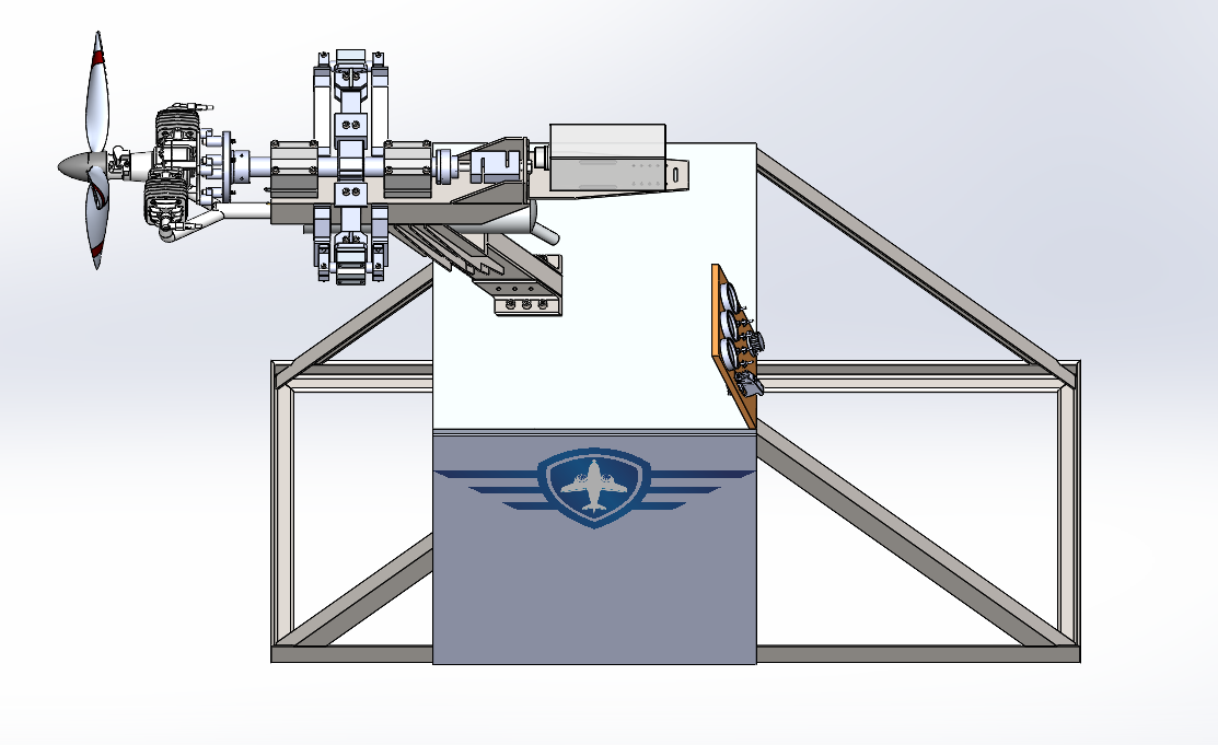 Engine test bench