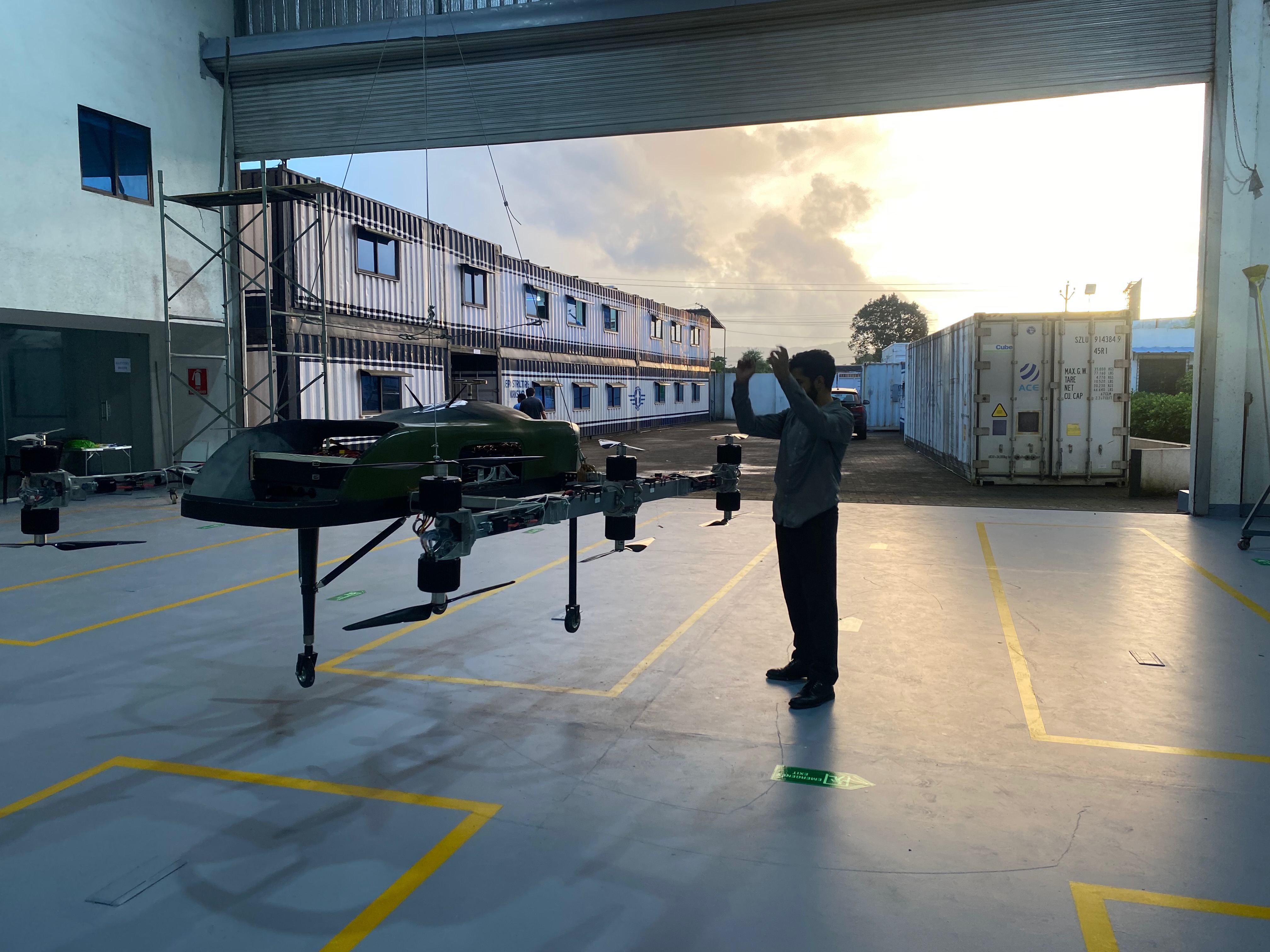 Heavy-lift multirotor
